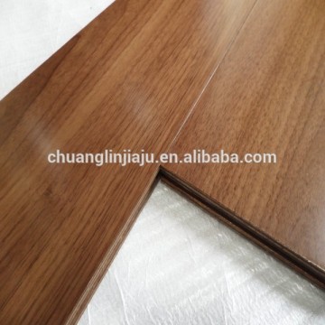 Prefinished american walnut engineered flooring parquet