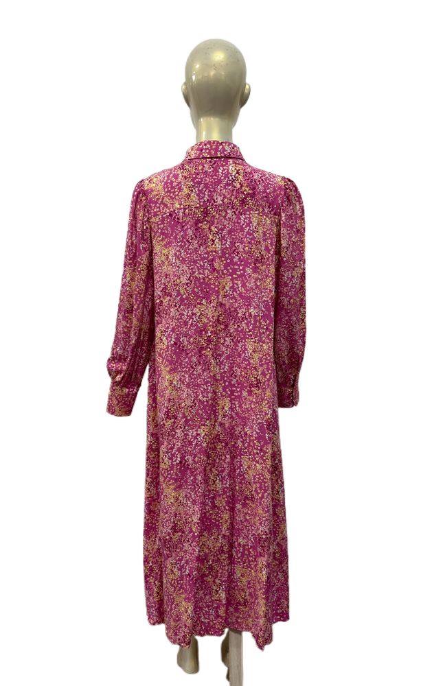 Long sleeve with Collar Button Closure at Front