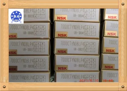 Nsk High Precision Double Row Angular Contact Ball Bearing 3810