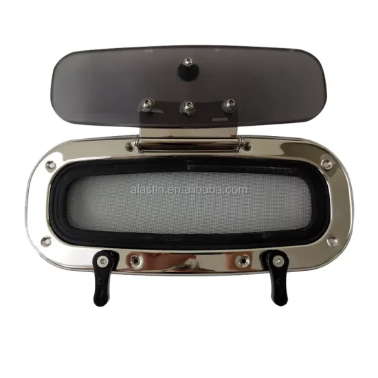 316L Stainless Steel Rectangular Marine Porthole Cover for Boat Decoration