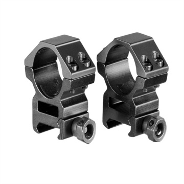 2PCS 25.4mm Scope Ring Medium 20mm Scope Mount Hunting Laser Flashlight Mount