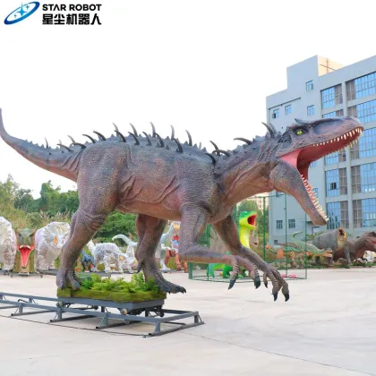 High-end Dinosaur Park Animatronic D-Rex