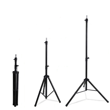 Canvas Head Wig Stand Tripod Adjustable Black Color Mannequin Head Tripod For Making Wigs