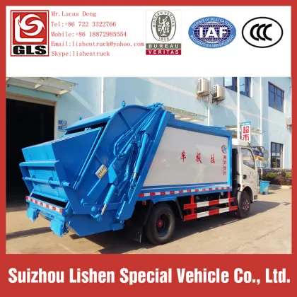 Compression DFAC Compactor Garbage Truck