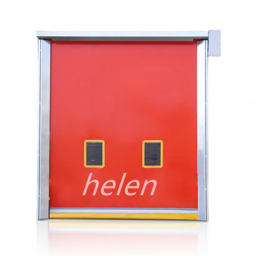 PVC Self-repair high speed zipper door