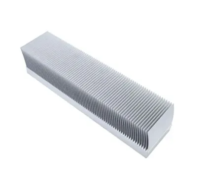 small Aluminum heatsink profile extrusion heatsink cnc machining anodized heatsink