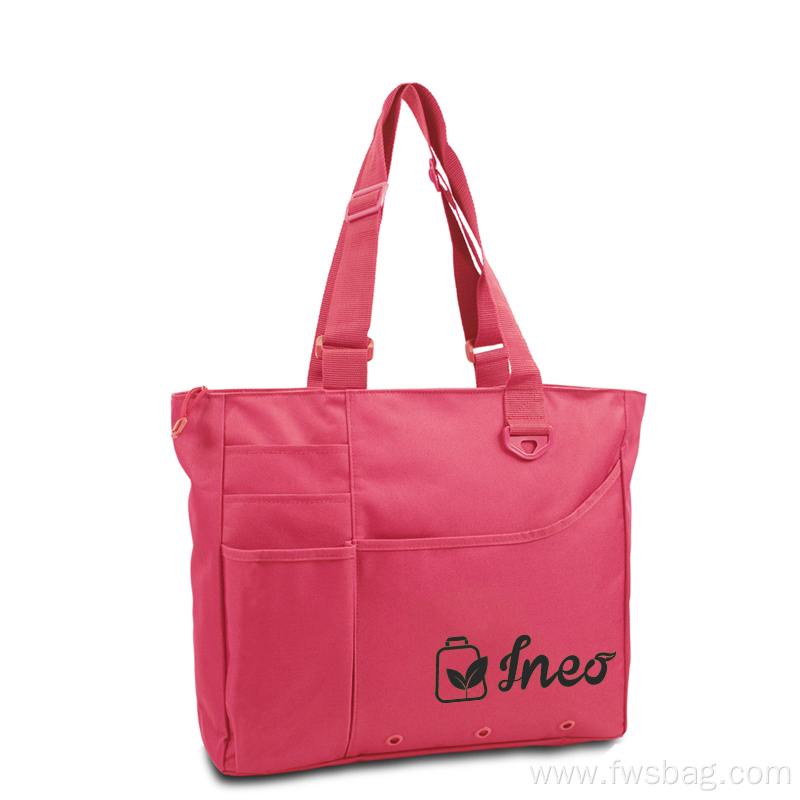 Custom Conference With Adjustable Handles Shopping Bag