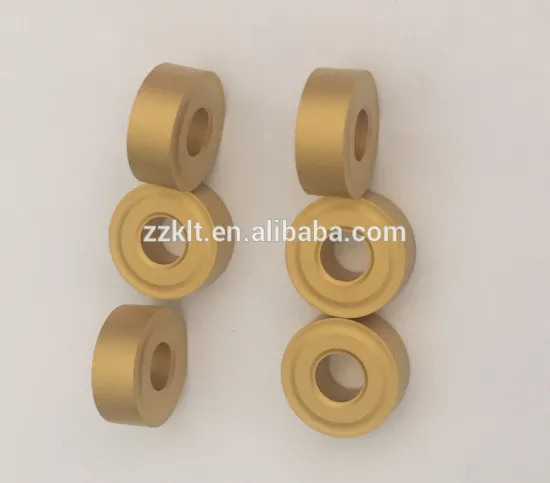 Hotsales cnc lathe tool carbide tips yellow coating RNMG120408R-SV in stock
