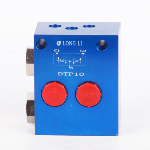 Válvula divisora ​​de flujo hidráulico personalizada serie DTP