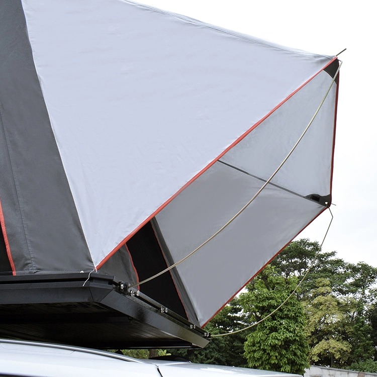 Tenda sul tetto con guscio diagonale completo in alluminio