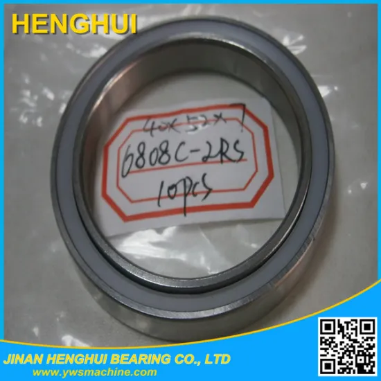 6808 2RS Zz Thin Walled Ball Bearing Hybrid Ceramic Bearing