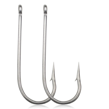 Taigek Long Shank Sea Saltwater Bass Fishing Hook 20 # - 5 #