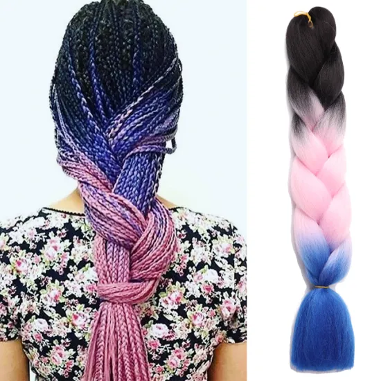 B10 B21  Jumbo Braid Wholesale Ombre Colors BoxBraiding Hair Extension Jumbo Braid Hair Extension