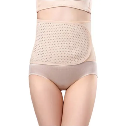 Women Breathable slimming Body Shaper Belt 3 in Postpartum Maternity Girdle Support Recovery Belt