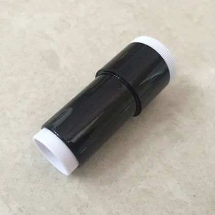 Round makeup concealer foundation lipstick tube