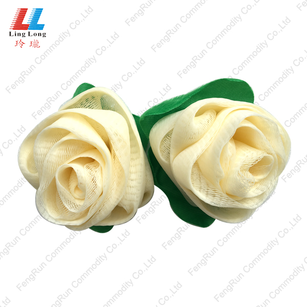 flower mesh sponge ball