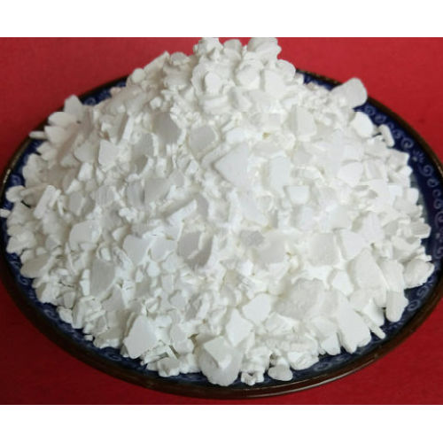 White Calcium Chloride Flakes for Wastewater Treatment