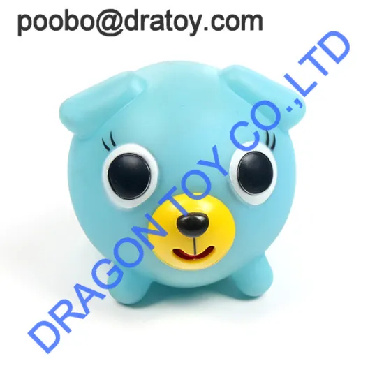 plastic anime 3d cartoon animal toy