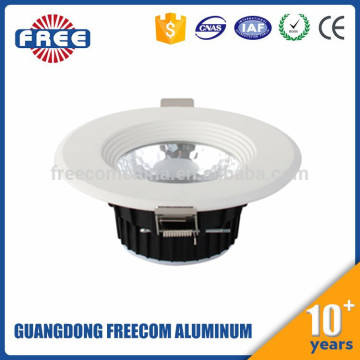 Die-casting Aluminum 5w 10w 15w 20w 30w led downlight led 3/4/5/6/8 inch recessed downlight down light housing