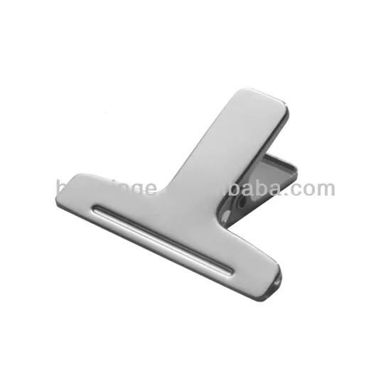 Medium Stainless Steel Magnetic Memo Clips/ Magnetic Clip For Locker Pack Of 2