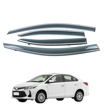 OEM Car Exterior Decorative Deflector for Toyota Vios 2003-2018 Sun Visor Rain Cover