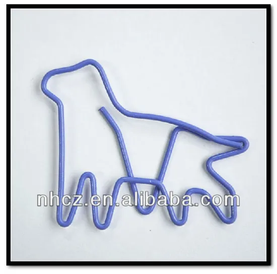 dog shape different kinds paper clips