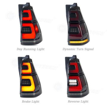 Luzes traseiras de LED de Hcmotionz para Toyota 4Runner 4th Gen 2003-2009