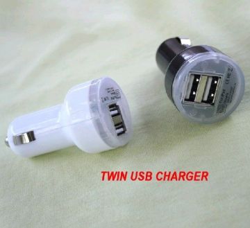 12 To 24v Dc Input Voltage Mobile Phone Usb Car Cigarette Lighter Charger Adaptor