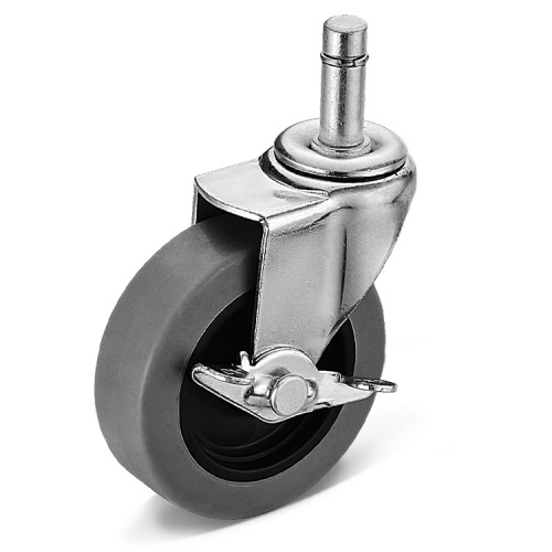 Industrial PU Swivel bolt caster Caster Wheels