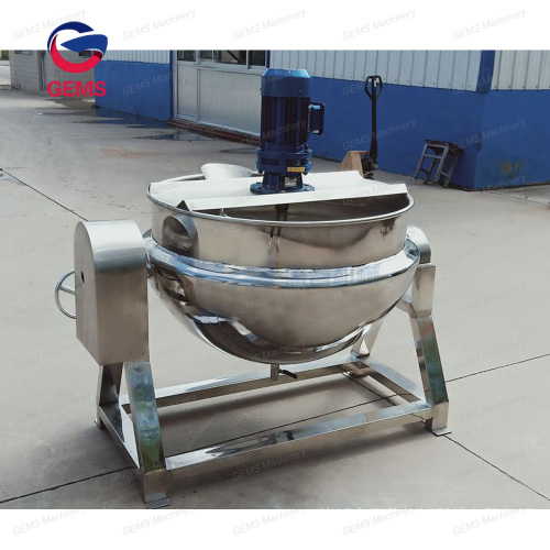 Vacuum Jacketed Sauce Cooking Vessel Bean Cooker Machine