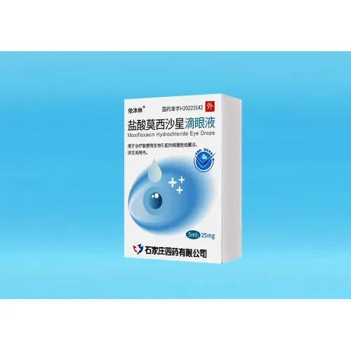 قطرة موكسيفلوكساسين هيدروكلوريد للعين