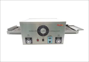 Commercial Convection Electric/Gas 2-Deck Conveyor Pizza Oven for Pizza