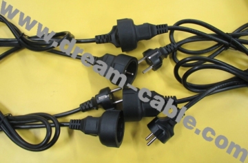 European VDE Waterproof Power Cord