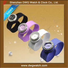 2012 promotion gift silicone slap watch