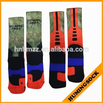 Wholesale Men Crew Basketball Sublimated Socks