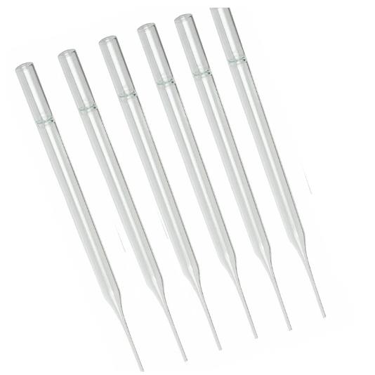 Pipette pastrique en verre ouvert de laboratoire 150 mm