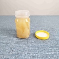 Venta al por menor de 575 g de pomelo blanco enlatado en frascos de plástico
