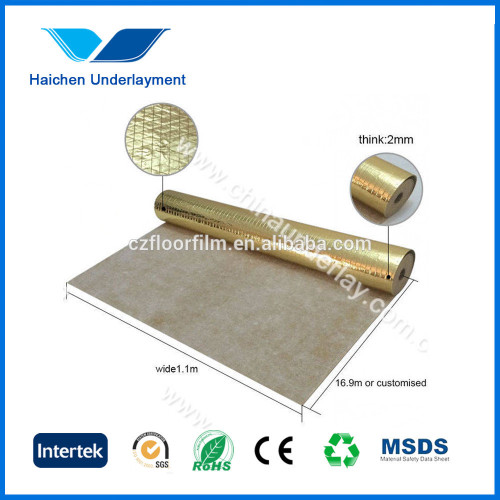 Rubber foam mat non-slip carpet underlay for antistatic flooring