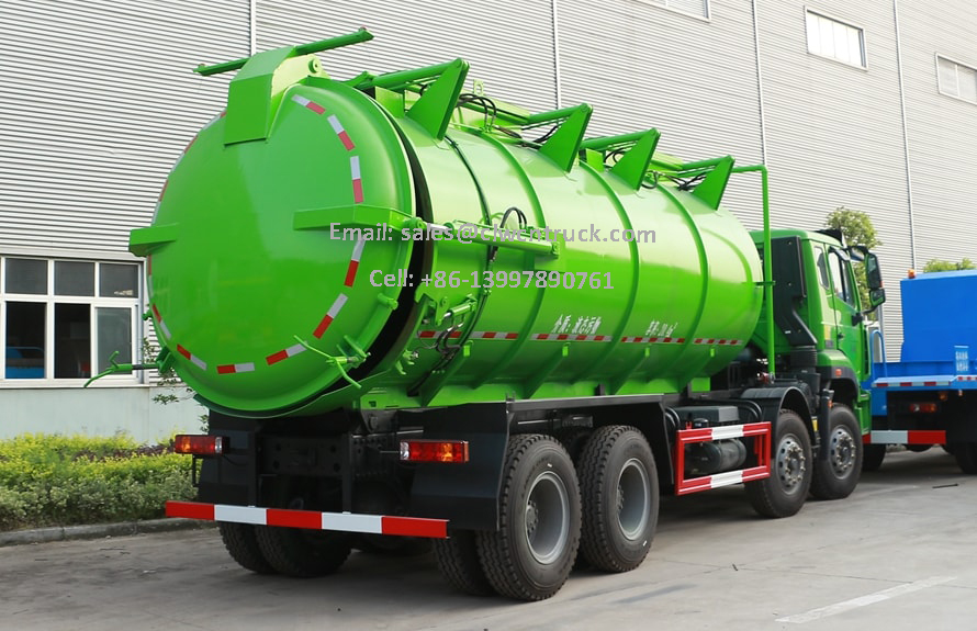 العلامة التجارية الجديدة SINOTRUCK 20m³ Cesspool Trucks للبيع