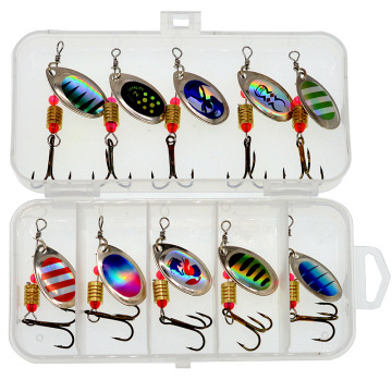 Premium Fishing Spoon Lures for Trout, Pike, Bass & Trolling: The Ultimate Spinner Lure Bait Collection