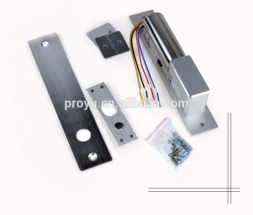Low temperature DC12V lock 5 wires electronic bolt lock with time delay function