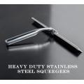 Stainless steel kitchen glass shower door squeegee