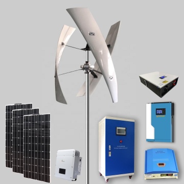 Roof mounted Off Grid Solar Wind Power 20000W