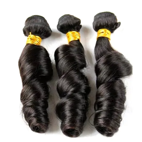 Wholesale 100% Virgin Unprocessed Human Hair Extensions: Loose Wave Brazilian Hair at Factory Prices