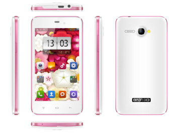 4.3 inch IP Mtk6572 Dual Core Android GSM điện thoại di động điện thoại thông minh (QK2)