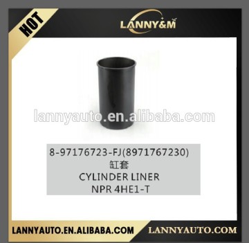 8-97176723-FJ 8971767230 Izumi engine Cylinder liner for NPR truck 4HE1 engine
