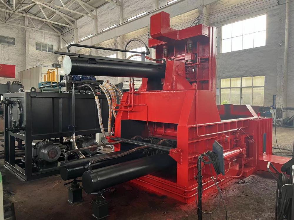 Aluminum Extrusion Baling Press Machine For Recycling