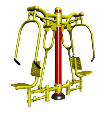 Magnetic Outdoor Sport Machine Public Outdoor Fitness Equipment Chest Press For Garden