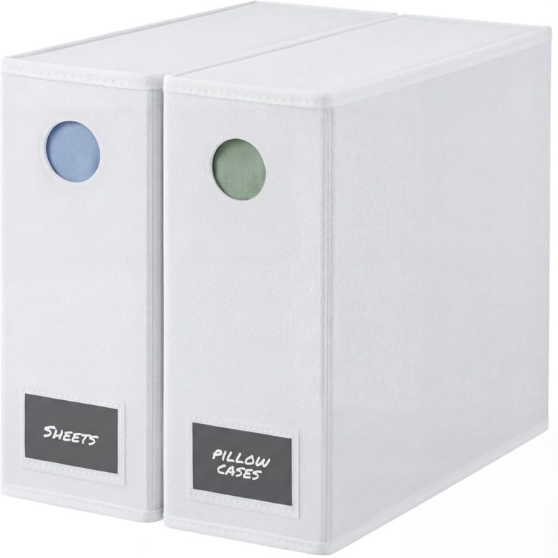 2 Pack Foldable Sheet Organizers