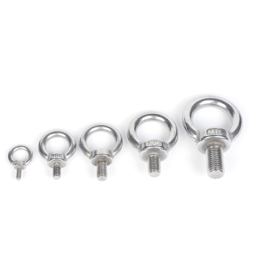 Eyebolt nuts M3-M48 nuts 304 316 stainless steel eyebolt screw nut Supplier